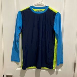 Crewcuts Boys swim guard top, size 14